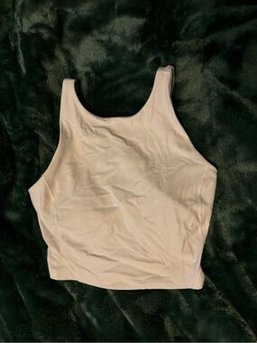 Lululemon White Sports Bra Size 4